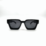 InfinitiStack Urban Edge Full Black Sunglasses - Image 2