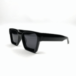 InfinitiStack Urban Edge Full Black Sunglasses - Image 3