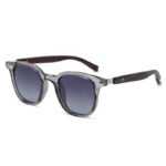 InfinitiStack Retro Wood Transparent Sunglasses - Image 3