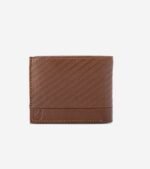 InfinitiStack Classic Brown Leather Bi-Fold Wallet