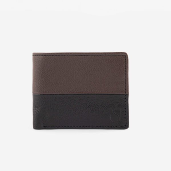 InfinitiStack Dual Tone Leather Bi-Fold Wallet