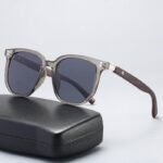 InfinitiStack Retro Wood Transparent Sunglasses - Image 2